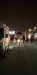 Silivri’de hafif ticari araç bariyere çarptı: 1 ölü, 1 yaralı