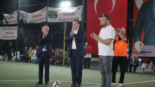 Başkan Balcıoğlu, Çantaköy Spor Festivali'nde Futbol Turnuvasına Katıldı