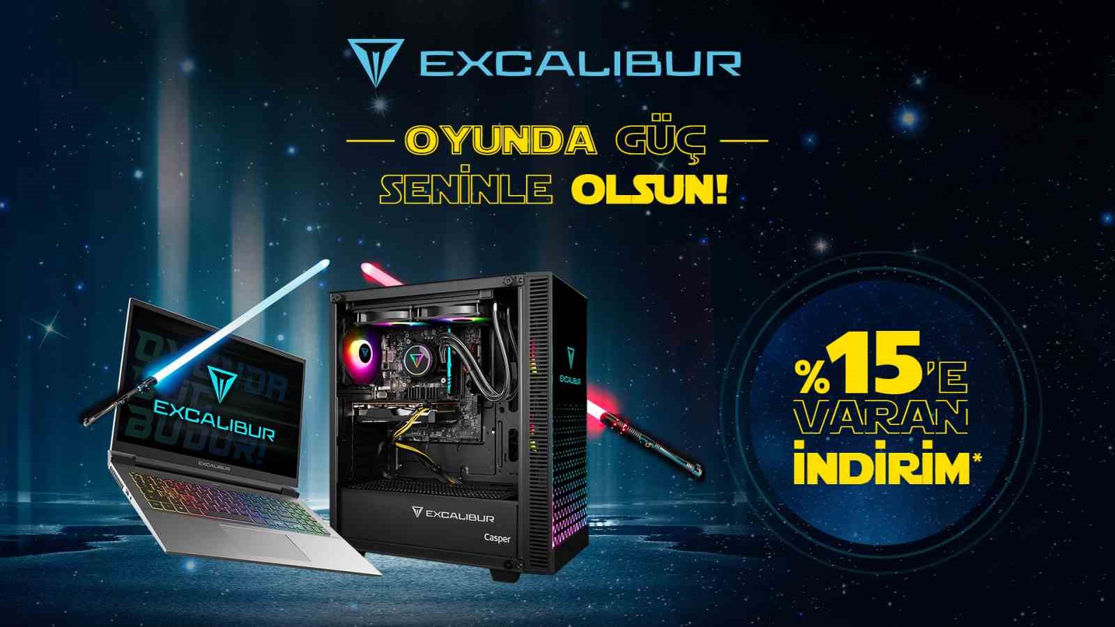 Excalibur’dan oyun tutkunlarına kampanya